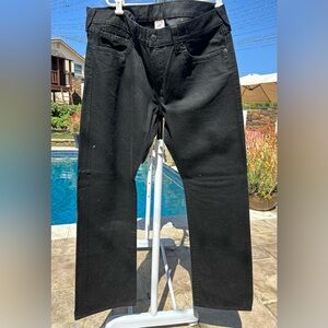 TRUE RELIGION BLACK DEMIN JEANS